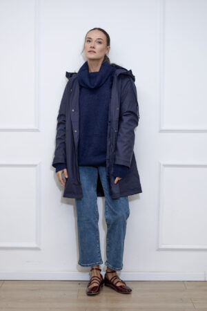 מעיל פארקה Ambre | כחול