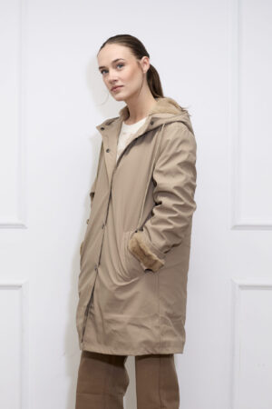 מעיל פארקה Ambre | בז