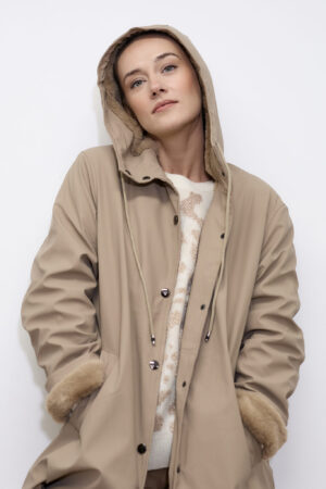 מעיל פארקה Ambre | בז