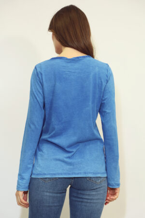 חולצה טי שירט Lily | כחול