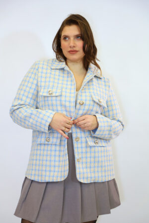 בלייזר קלאסי Mika | כחול