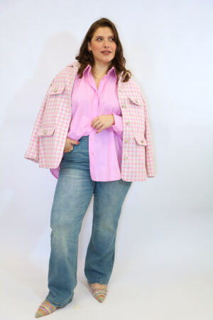 בלייזר קלאסי Mika | ורוד