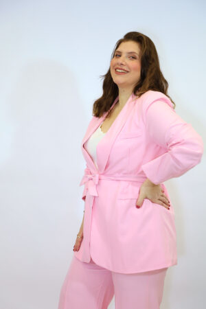 בלייזר קלאסי Caroline | ורוד