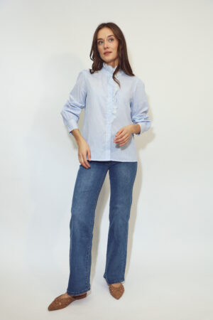חולצה עם פסים Léna | כחול