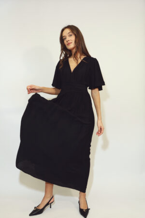 שמלה מקסי Véra | שחור