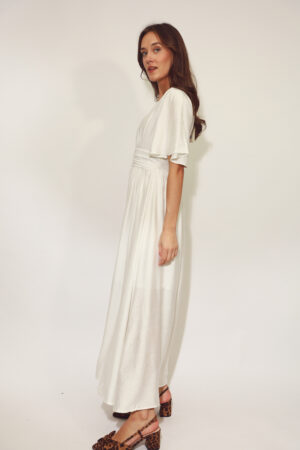 שמלה מקסי Véra | לבן