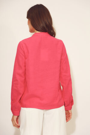 חולצה רקמה Lisa | פוקציה