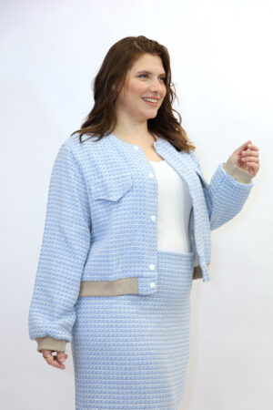 מעיל ג'קט Daisy  | כחול