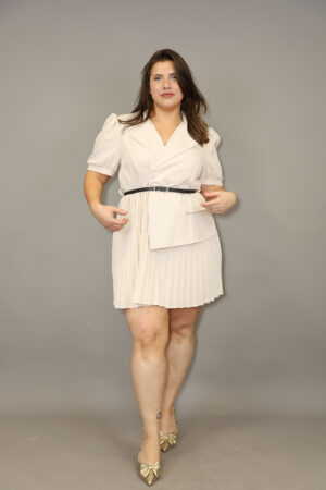 שמלה בלייזר Lévana | בז – IV-AC121268-BEIGE