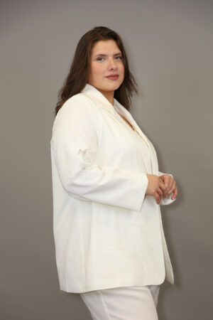 בלייזר קלאסי Noemi | לבן