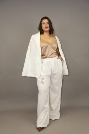 בלייזר קלאסי Noemi | לבן