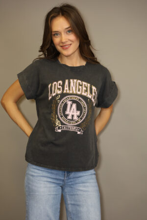 טיי שירט Los Angeles | אפור