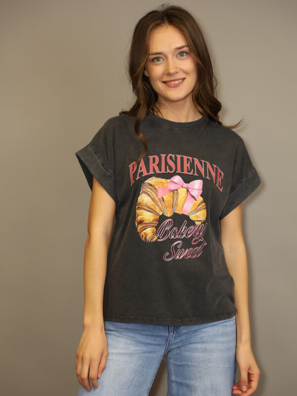 טיי שירט Parisienne | שחור