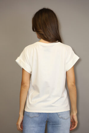 טיי שירט Pink Gin | לבן