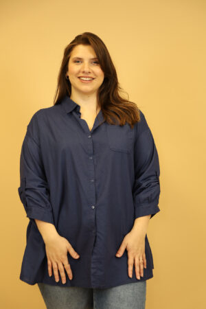 חולצה מכופתרת Joëlle | כחול