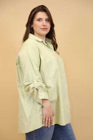 חולצה מכופתרת Joëlle | ירוק