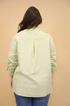 חולצה מכופתרת Joëlle | ירוק