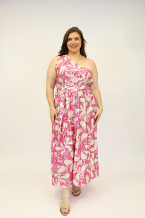 שמלה מקסי Anne | פוקציה