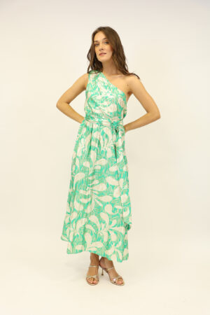 שמלה מקסי Anne | ירוק