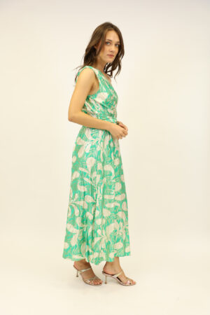 שמלה מקסי Anne | ירוק