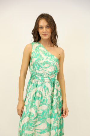 שמלה מקסי Anne | ירוק