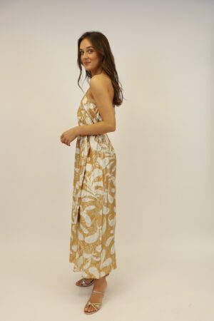 שמלה מקסי Anne | אבן