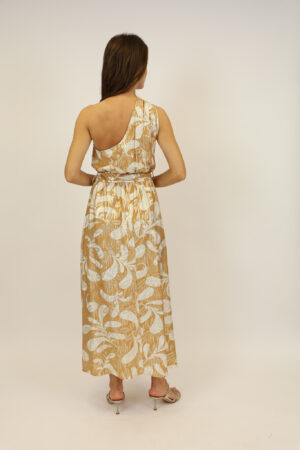 שמלה מקסי Anne | אבן