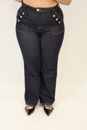 ג'ינס Wide Leg Stretch Iris | DENIM