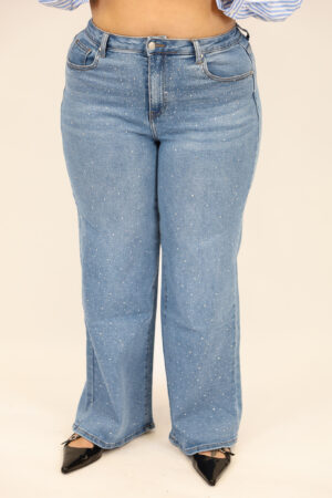 ג'ינס Palazzo Stretch Alma | כחול