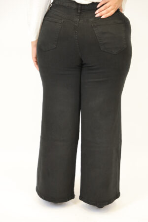 ג'ינס Palazzo Stretch Alma | שחור