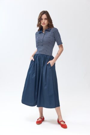 שמלה מקסי Ambre | נייבי