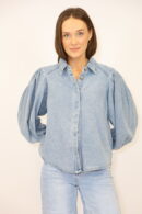 חולצה ג’קט Lila | DENIM – JSM-SD1136-DENIM