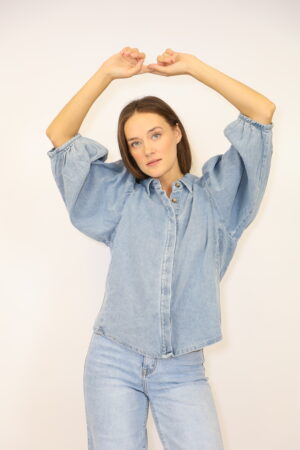 חולצה ג'קט Lila | DENIM