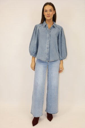 חולצה ג'קט Lila | DENIM