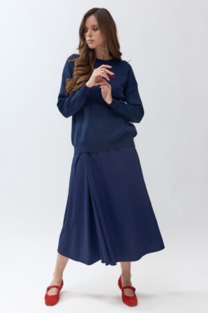 חצאית אלגנטית Lucie | נייבי