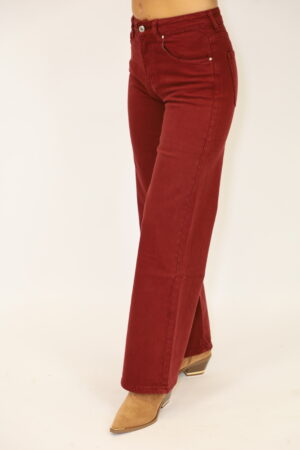 מכנסיים גינס Dalit | בורדו