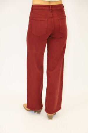 מכנסיים גינס Dalit | בורדו