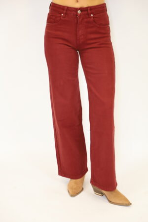 מכנסיים גינס Dalit | בורדו