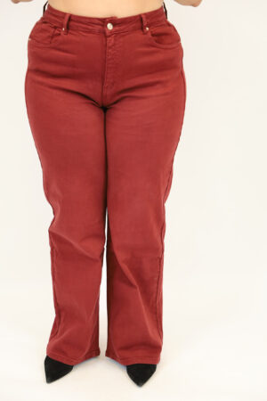 מכנסיים גינס Dalit | בורדו