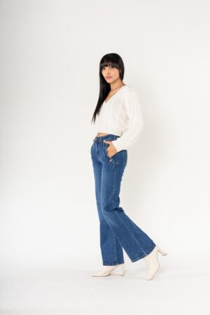 גינס Flare Chloé | כחול