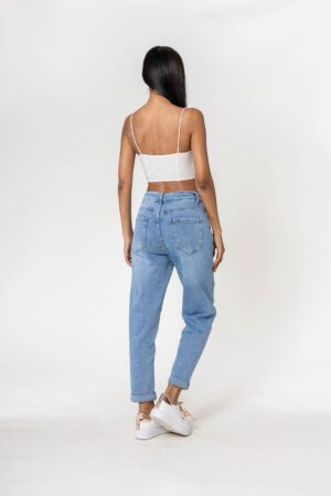 גינס MOM Lou | כחול בהיר