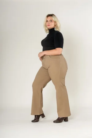 מכנסי גינס Lara | אבן