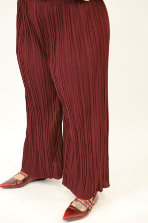 מכנסיים לוז Edna | בורדו