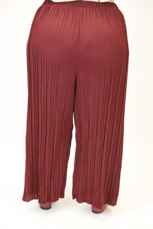 מכנסיים לוז Edna | בורדו