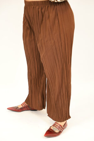 מכנסיים לוז Edna | חום