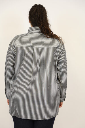 חולצה פסים Édith | שחור