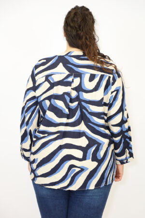 חולצה הדפס Amélie | כחול