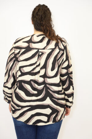 חולצה הדפס Amélie | סגול