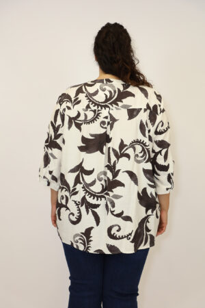 חולצה הדפס Ophélie | שחור
