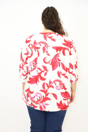 חולצה הדפס Ophélie | פוקציה